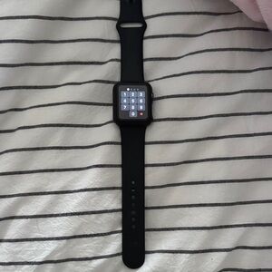 Smart Wearable Black Watch